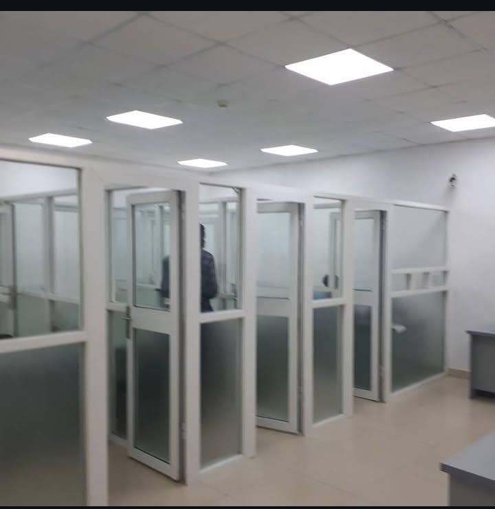 Aluminum and Suspended Ceiling Construction